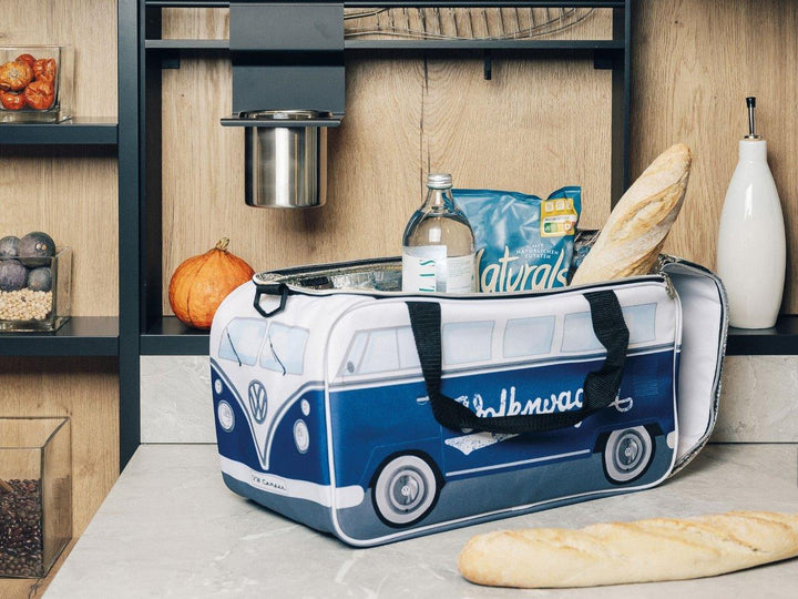 VW T1 Bus Cooler Bag  25LTR - White/Blue