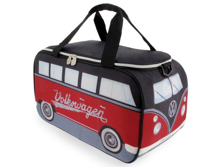 VW T1 Bus Cooler Bag  25LTR - Black/Red