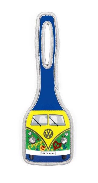 VW T1 BUS LUGGAGE TAG - PEACE