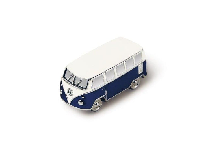 VW T1 BUS 3D MINI MODEL MAGNET IN GIFT TIN - BLUE