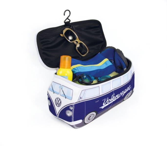 VW T1 BUS 3D NEOPRENE UNIVERSAL BAG - BLUE/CLASSIC
