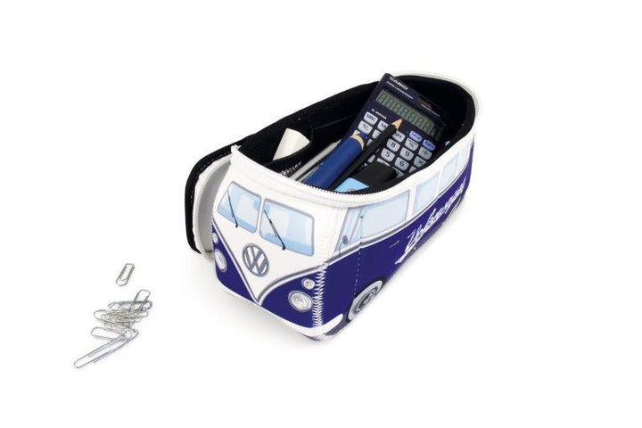 VW T1 BUS 3D NEOPRENE SMALL UNIVERSAL BAG - BLUE/CLASSIC