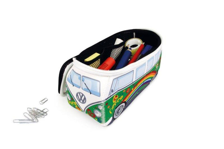 VW T1 BUS 3D NEOPRENE SMALL UNIVERSAL BAG - PEACE