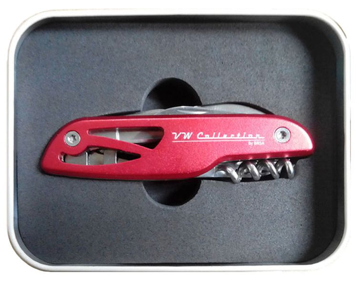 VW T1 Bus Pocket Knife with Gift Tin - Red