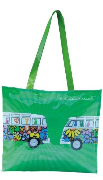 VW T1 BUS PVC SHOPPER BAG - LOVE BUS