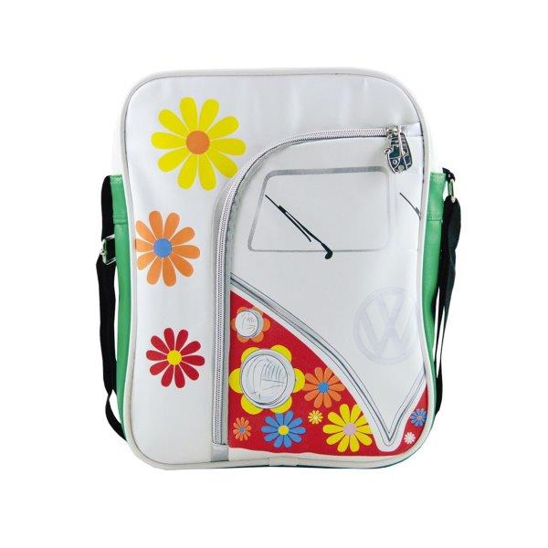 VW T1 BUS SHOULDER BAG PORTRAIT - FLOWER