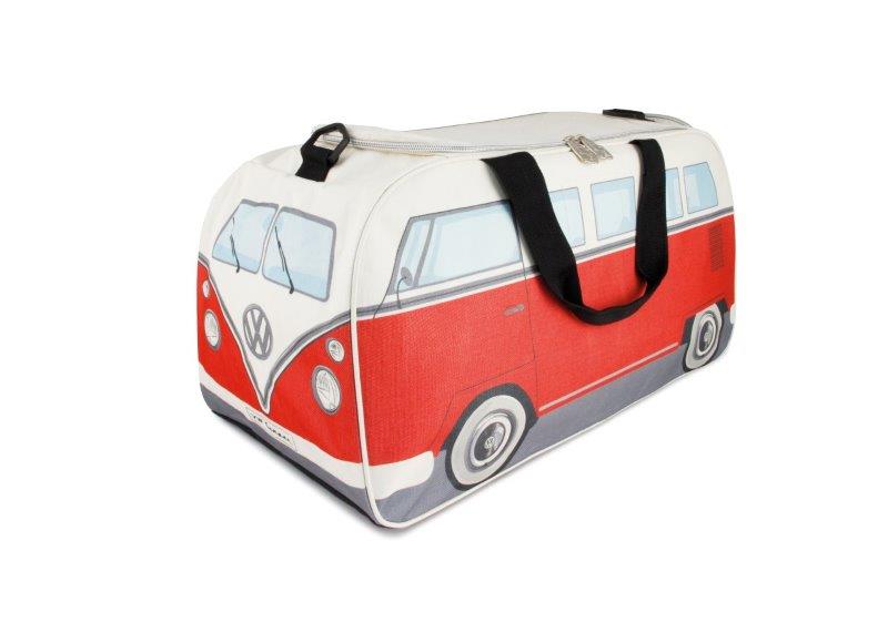 VW T1 BUS GYM BAG - RED/BEIGE