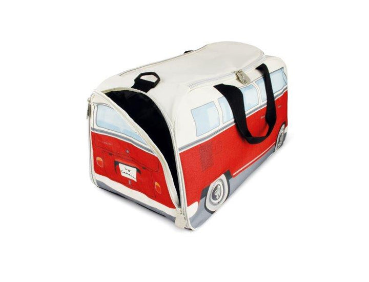 VW T1 BUS GYM BAG - RED/BEIGE