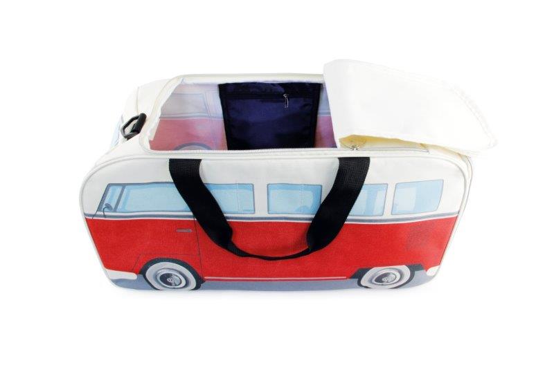 VW T1 BUS GYM BAG - RED/BEIGE