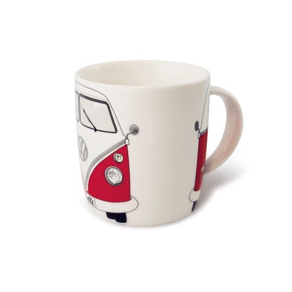 VW T1 BUS COFFEE MUG 370ml IN GIFT BOX - RED