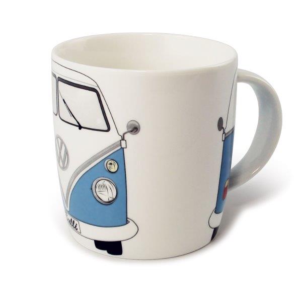 VW T1 BUS COFFEE MUG 370ml IN GIFT BOX - BLUE