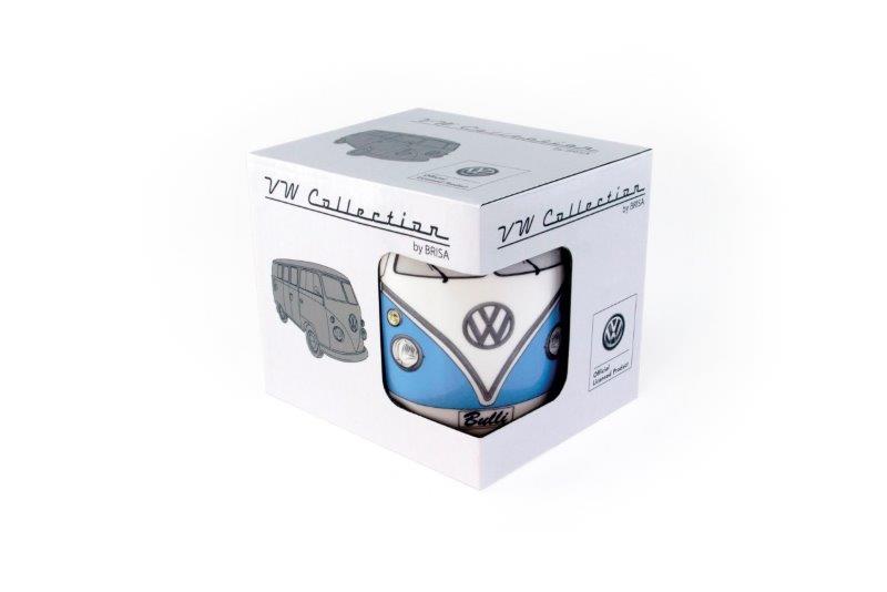 VW T1 BUS COFFEE MUG 370ml IN GIFT BOX - BLUE