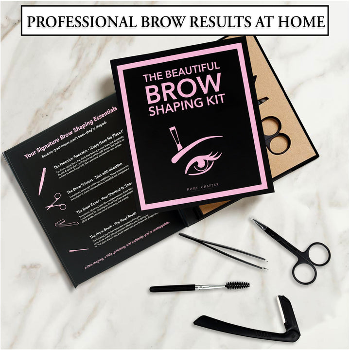 The Beautiful Brow Shaping Kit - Book Box