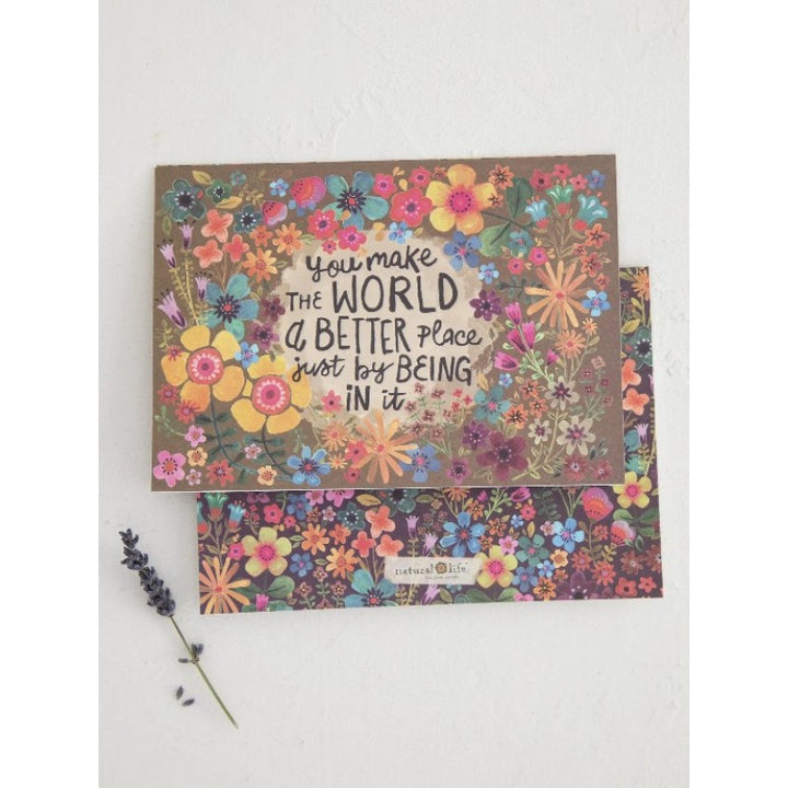 Gift Greeting Card Set - Make the World better