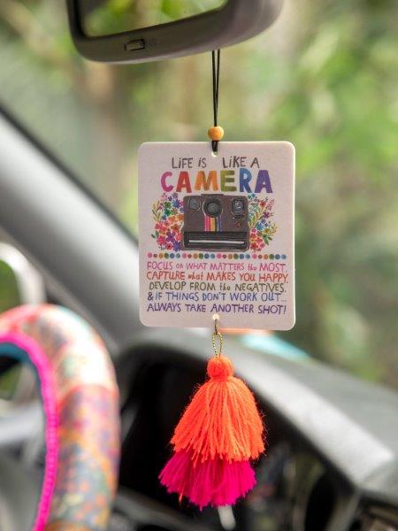 Air Freshener - Life is like a camera