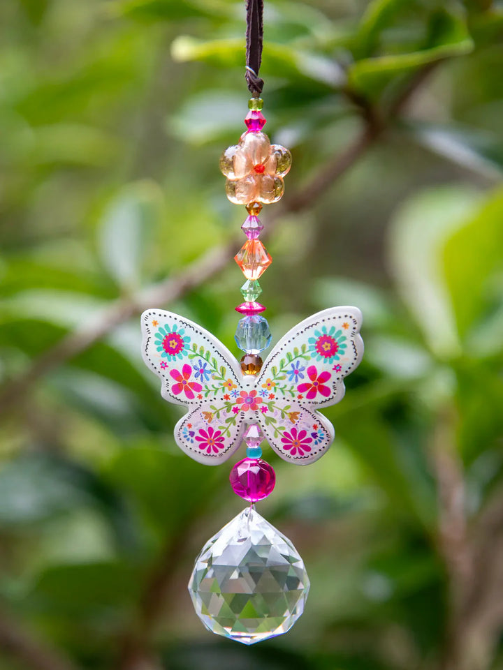Crystal Sun Catcher - Butterfly
