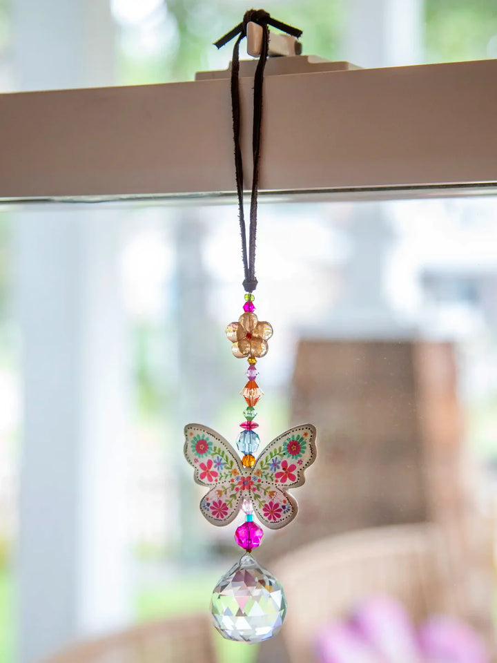Crystal Sun Catcher - Butterfly