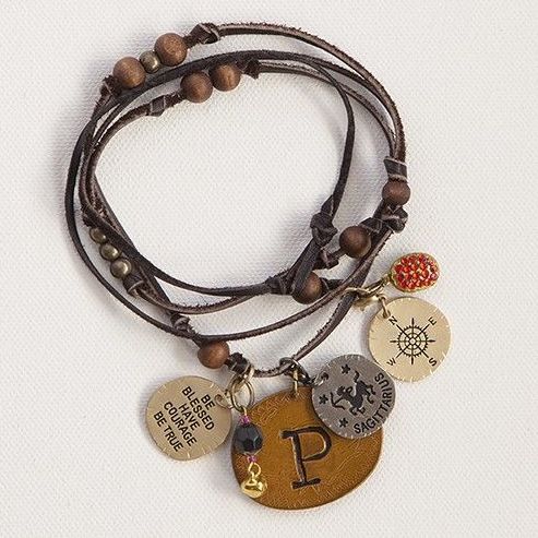 NECKLACE LEATHER & WOOD BEAD