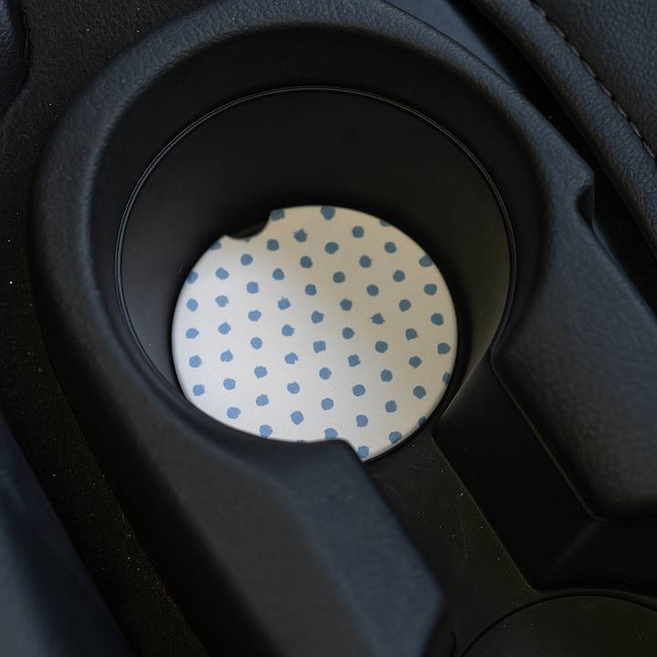 Car Coaster Ceramic - I Don't give a Sip