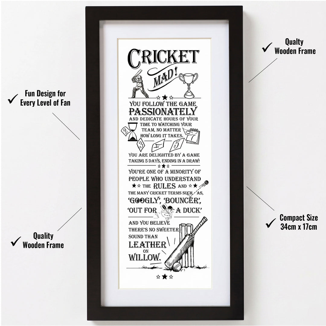Wall Art Cricket