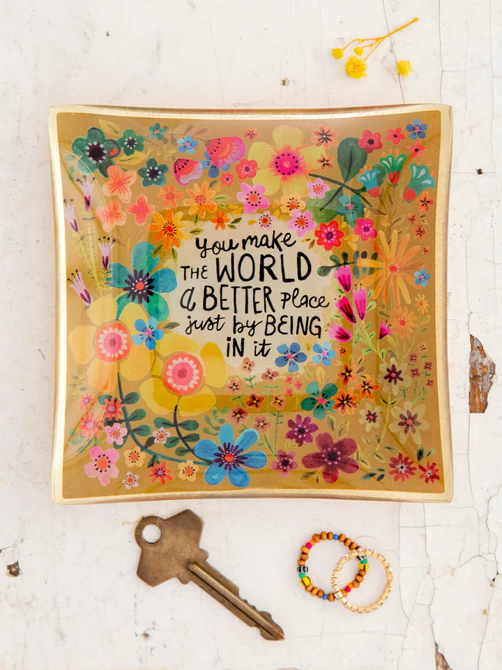 Glass Tray - Make The World Better