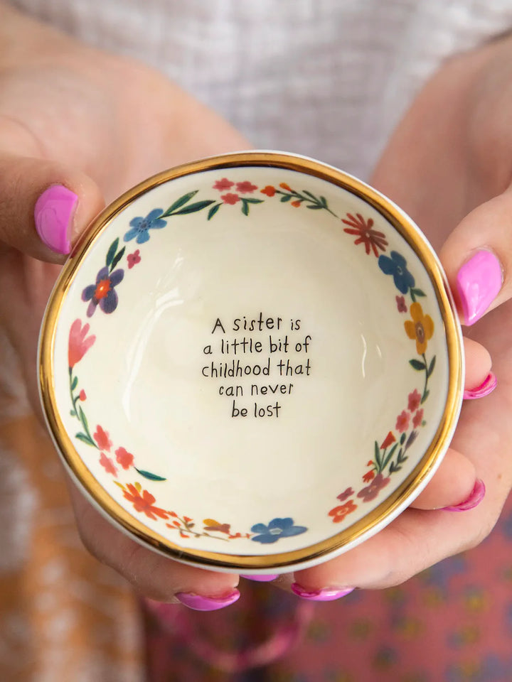 Giving Trinket Bowl - A Sister Childhood