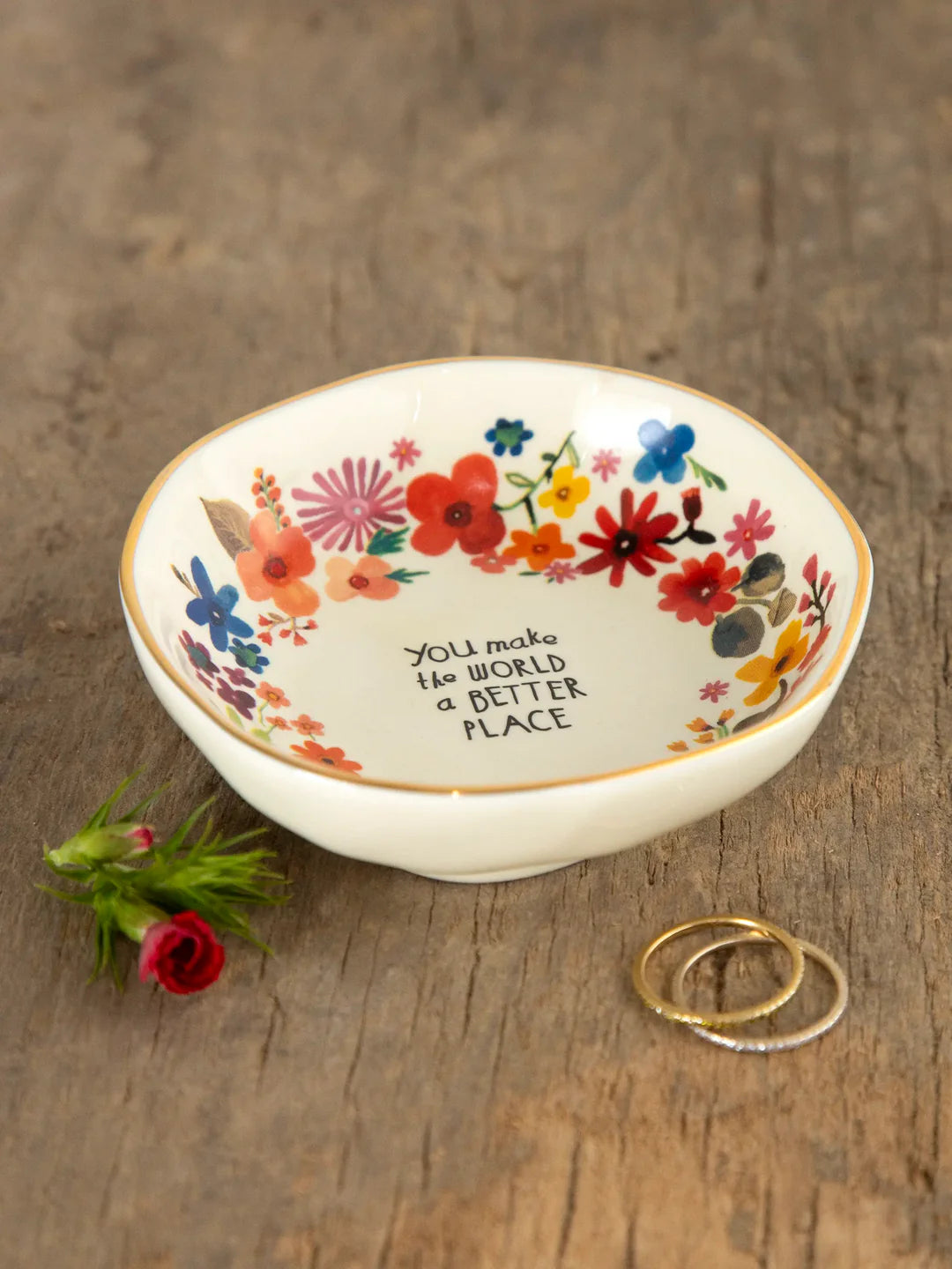 Perfect Little Trinket Bowl - You Make the World