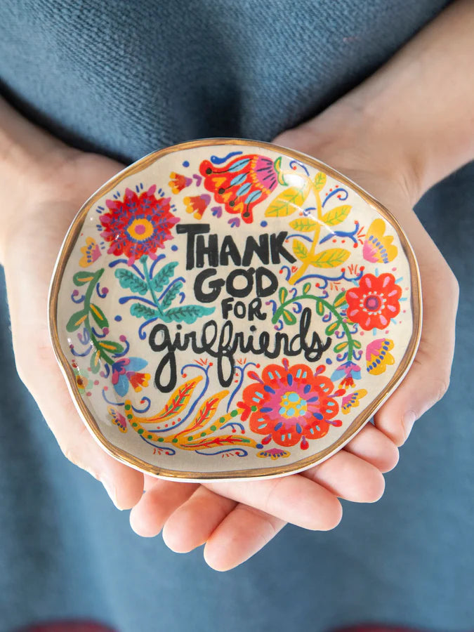 Artsy Trinket Dish - Girlfriends