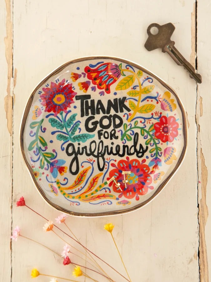 Artsy Trinket Dish - Girlfriends