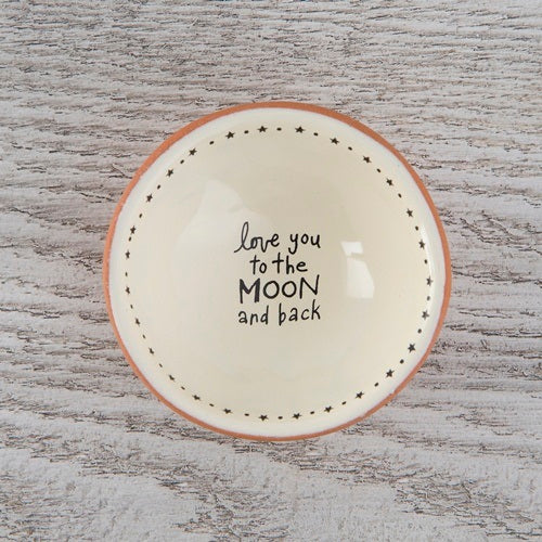 DISH TRNKT TERACTTA LOVE YOU MOON