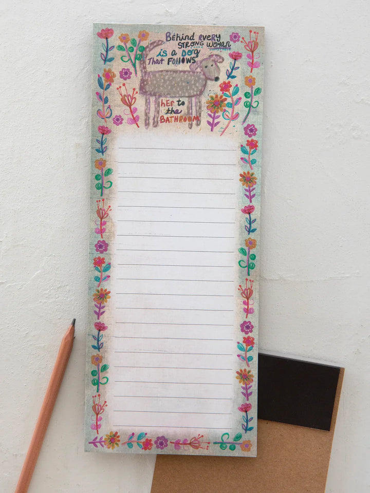 Magnetic Notepad - Behind Every Strong Woman