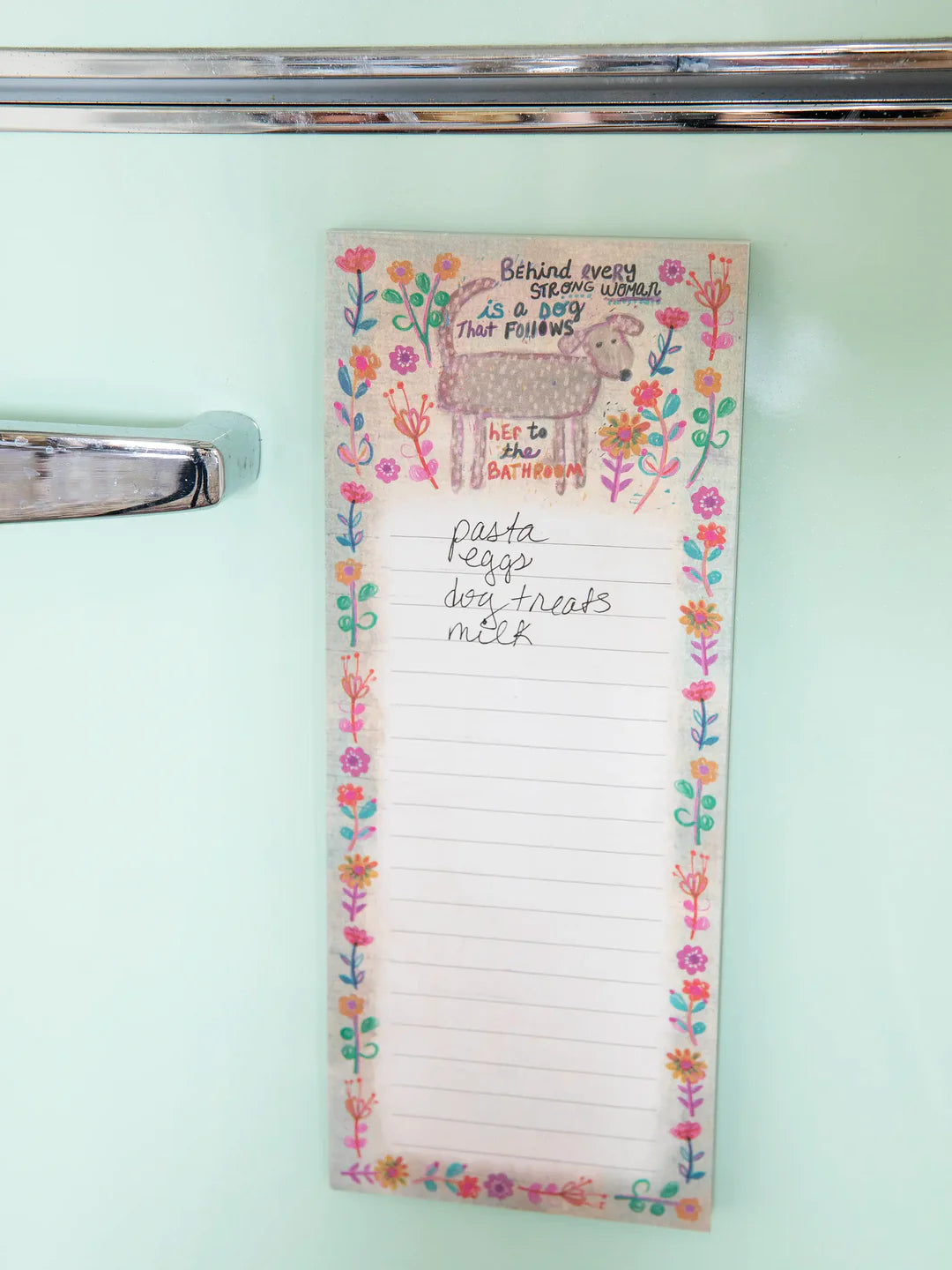 Magnetic Notepad - Behind Every Strong Woman