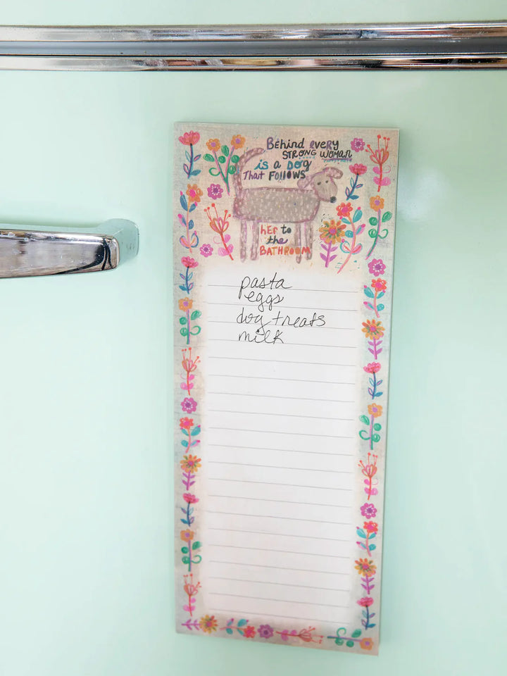 Magnetic Notepad - Behind Every Strong Woman