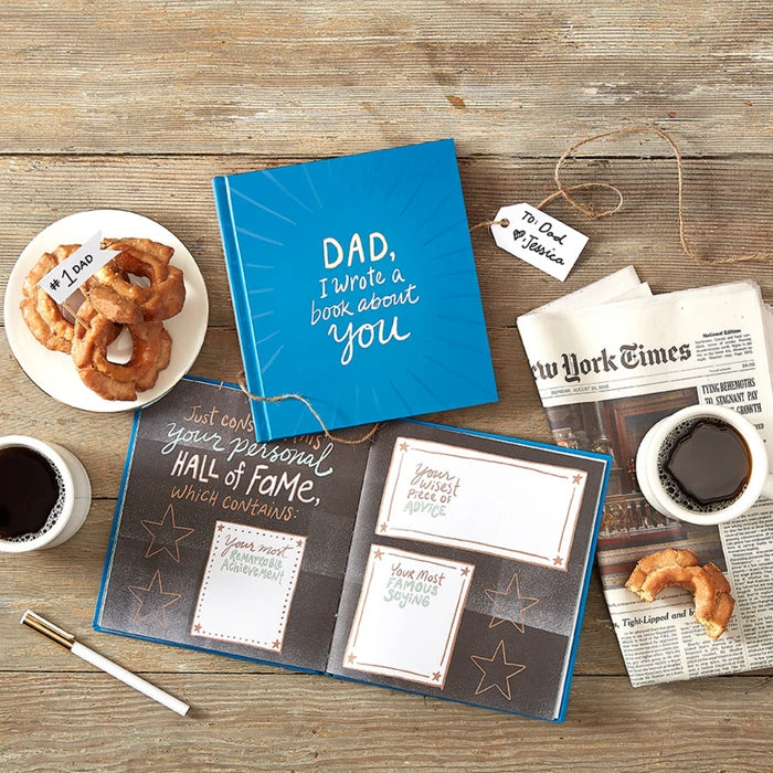 GIFT BOOK DAD I WROTE A BOOK ABOUT YOU