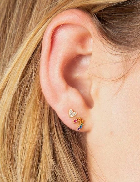 PERFECT TINY STUDS RAINBOW