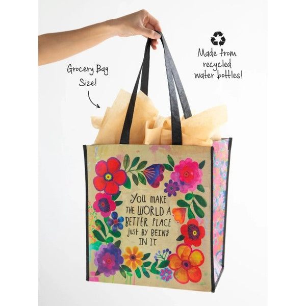 Gift Bag Recycled  - You Make The World XL