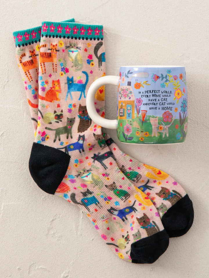 Mug & Socks Set - Every Cat Has A Home