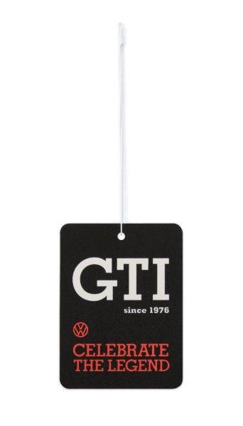 VW GTI AIR FRESHENER - BLACK/SPORT FRESH/CELEBRATE THE LEGEND