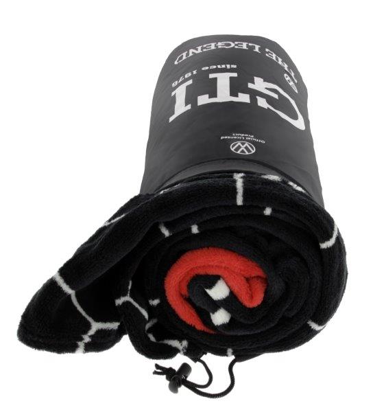 VW GTI FLEECE BLANKET 150X200cm - SINCE 1976/BLACK