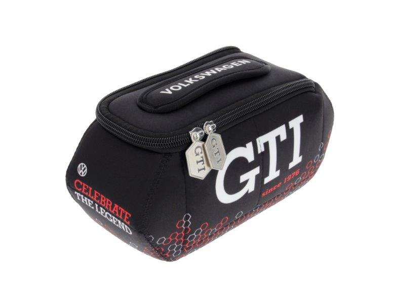 VW GTI 3D NEOPRENE SMALL UNIVERSAL BAG - HEXAGON/BLACK
