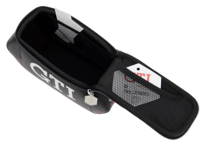 VW GTI 3D NEOPRENE SMALL UNIVERSAL BAG - HEXAGON/BLACK