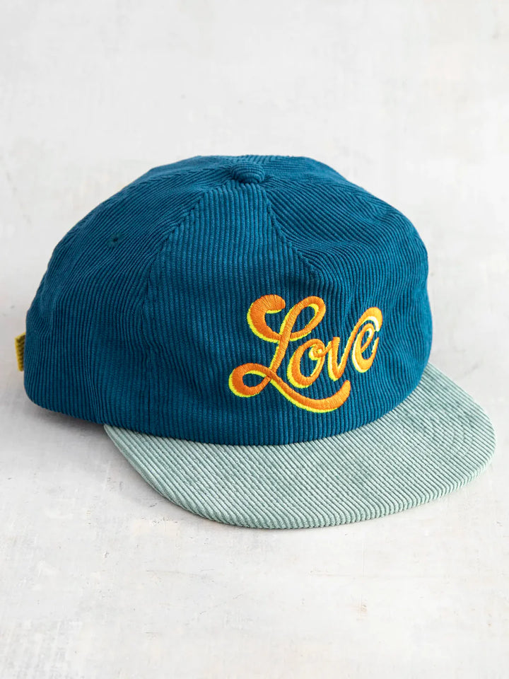 Cap Corduroy Snapback - Teal