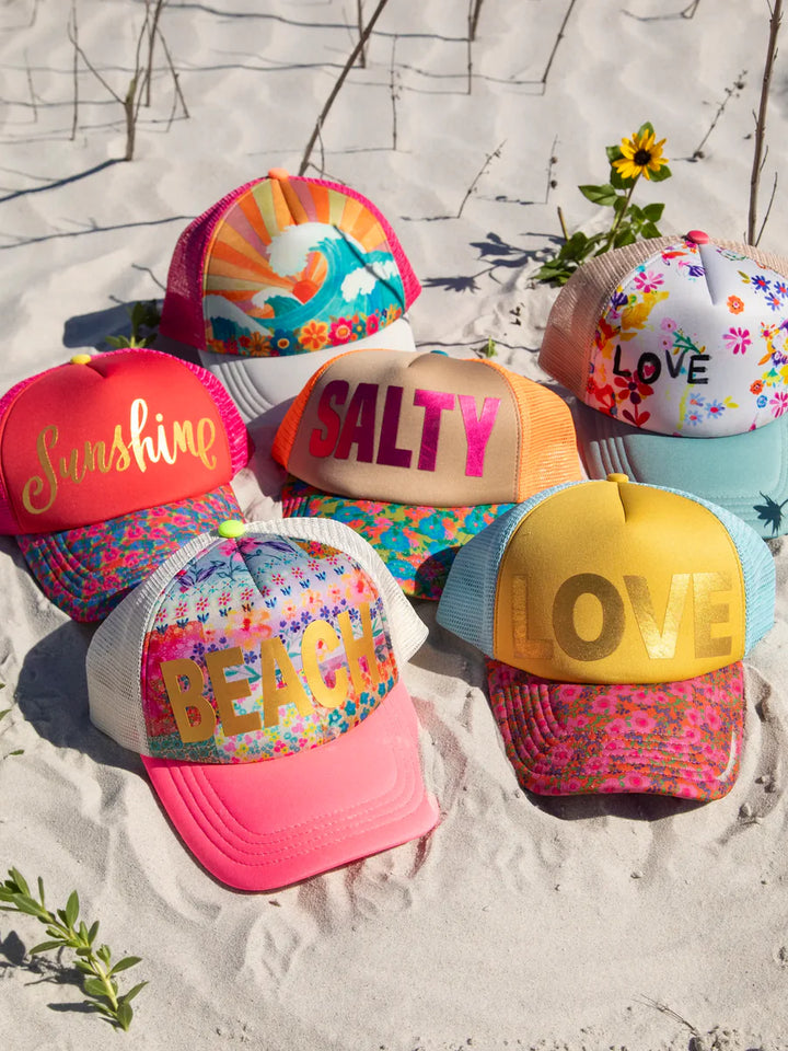 Adjustable Trucker Hat - Waves