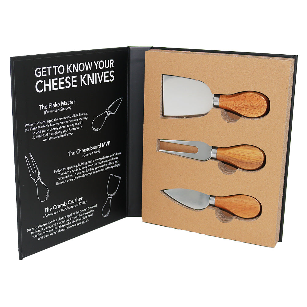Cheese Serving Book Box