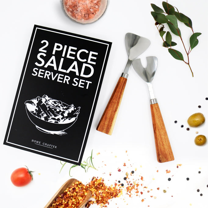 2 Piece Salad Server Book Box