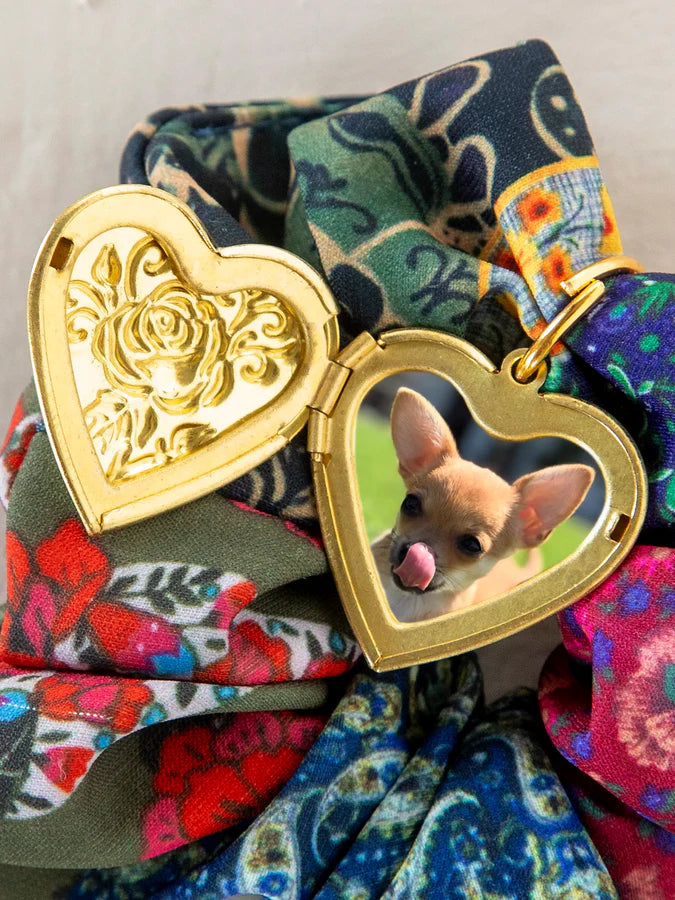 Locket Scrunchie - Patchwork