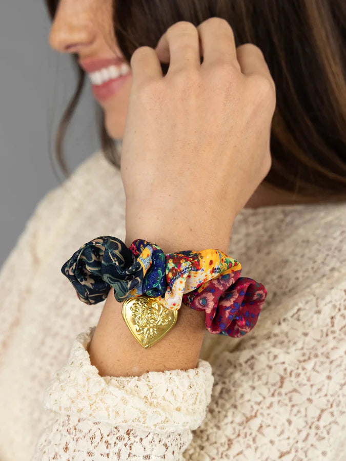 Locket Scrunchie - Patchwork
