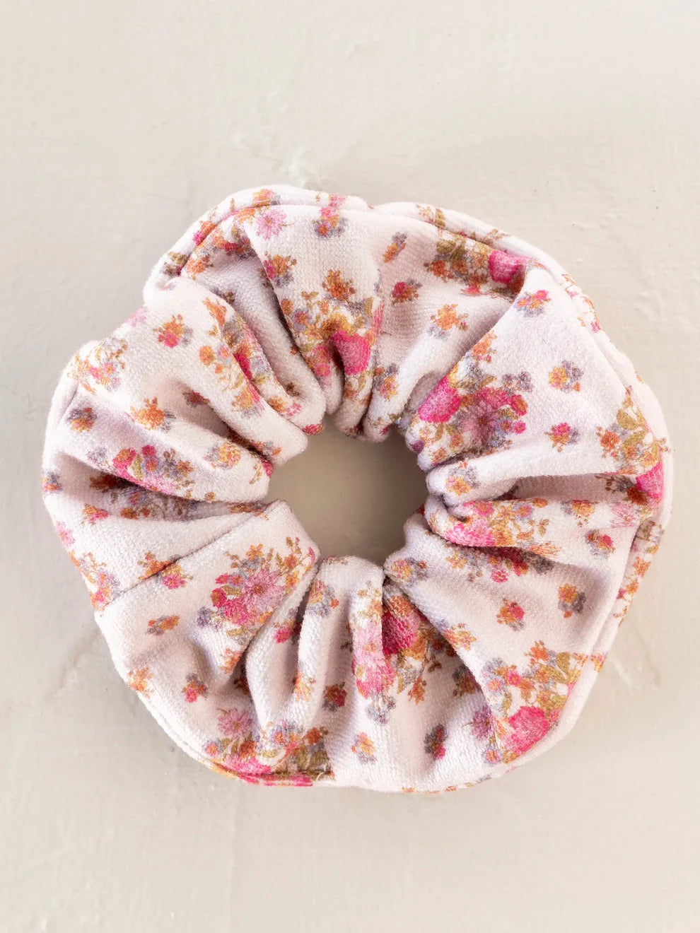 Quick Dry Microfiber Scrunchie - Ivory