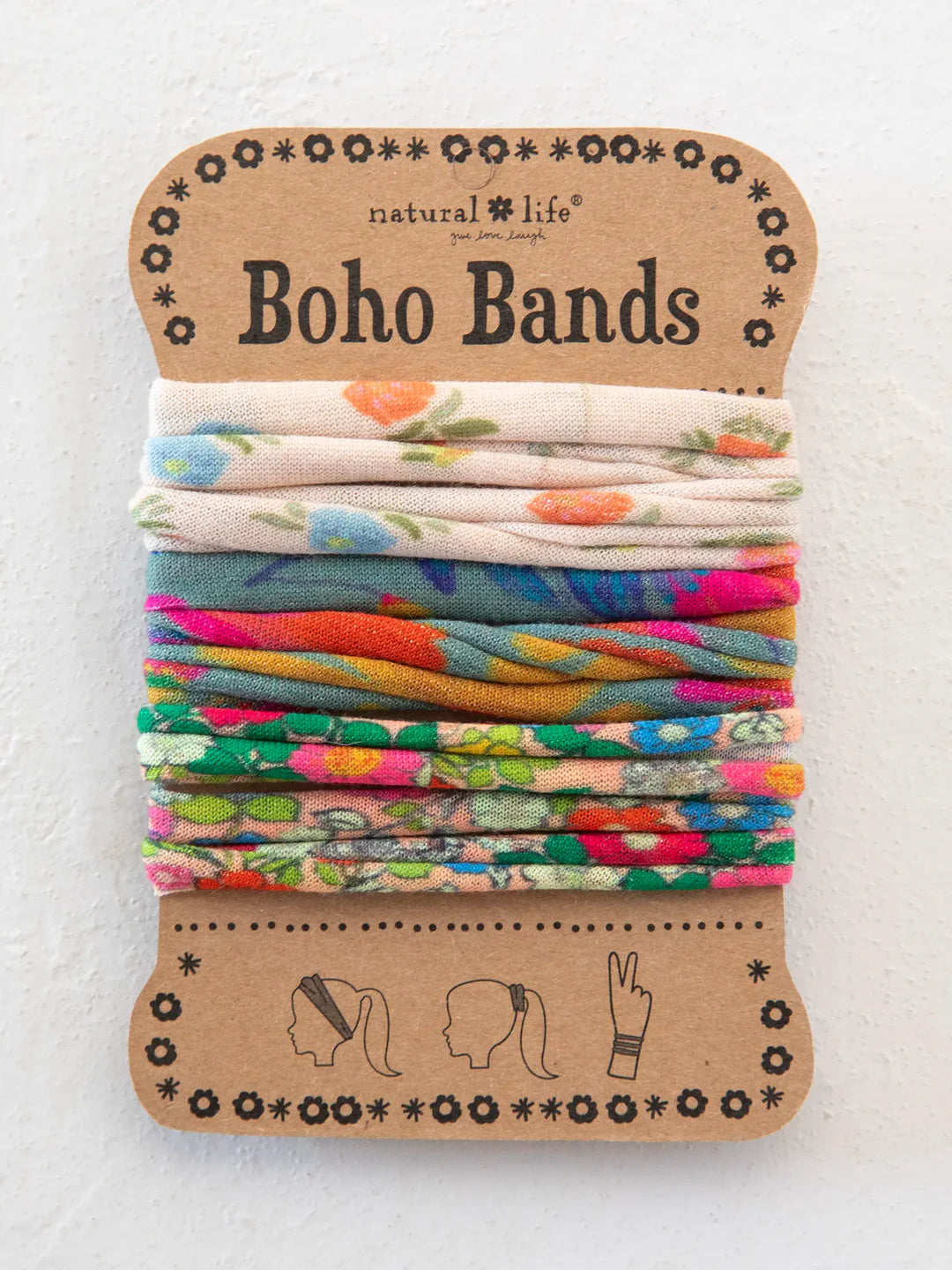 Boho Bands - Cream Floral