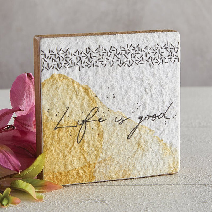 It Is Well - Tabletop Plaque - Life is Good